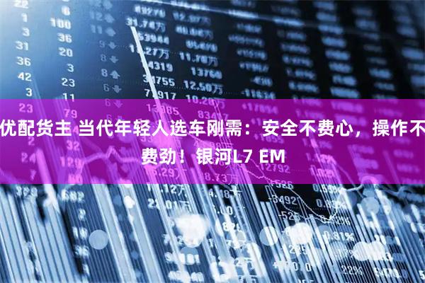 优配货主 当代年轻人选车刚需：安全不费心，操作不费劲！银河L7 EM